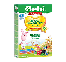 Безмолочна каша Bebi Premium 791690 вівсяна з лісовими ягодами (bc-345259)