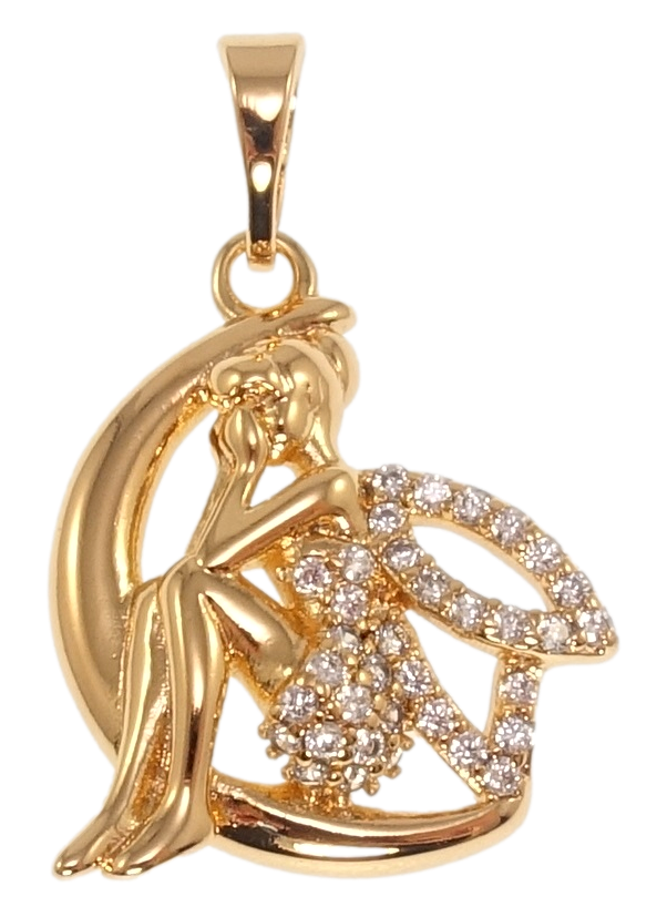 Кулон Xuping Позолота 18K "Фея" для ланцюжка до 5мм