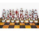 Шахові фігури "Бой Рімлян з Варварами" великі Nigri Sccchi SP1415, фото 3