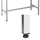 Виробничий кухонний стіл 500х1800 мм СВ-4, металевий стіл кухонний з полкою, сталевий виробничий стіл, фото 2