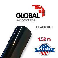 Черная глянцевая плёнка Global Black Out 1.524 m