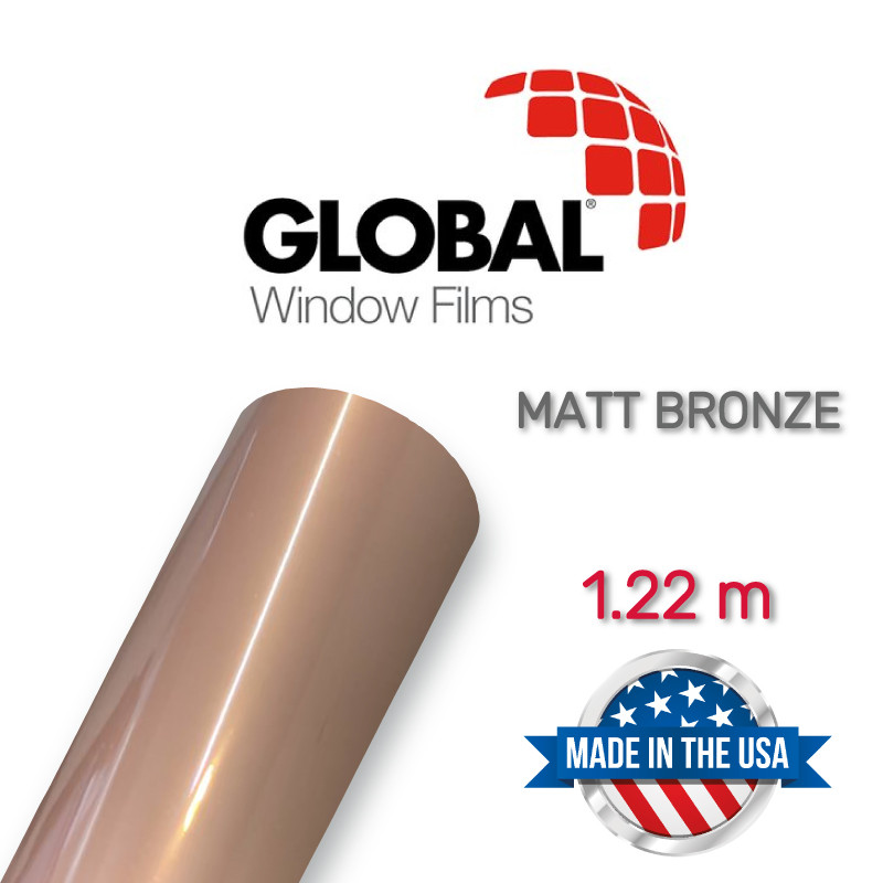 Матовая пленка Global Matt Bronze 1.524 m - фото 1 - id-p16084856