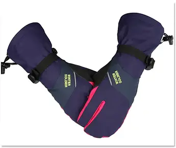Гірськолижні рукавиці QUESHARK Жіночі Вітро-вологозахист/ Сенсор