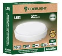 Світильник пилевологозахищений світлодіодний Enerlight Acqua 8Вт 4100К