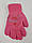 Дитячі польські утеплені рукавиці для дівчат р. 15 см (4-6 р) (6 шт. набір), фото 3