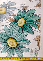 Наклейки в салон краси на стіни Зелені квіти ліхтар (лист 60 х 90 см) Б390, фото 4