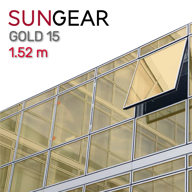 Плівка дзеркальна золота Sungear Gold 15