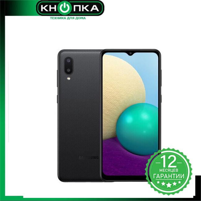Смартфон Samsung Galaxy A02 (A022G) 2/32GB Black (SM-A022GZKBSEK ...