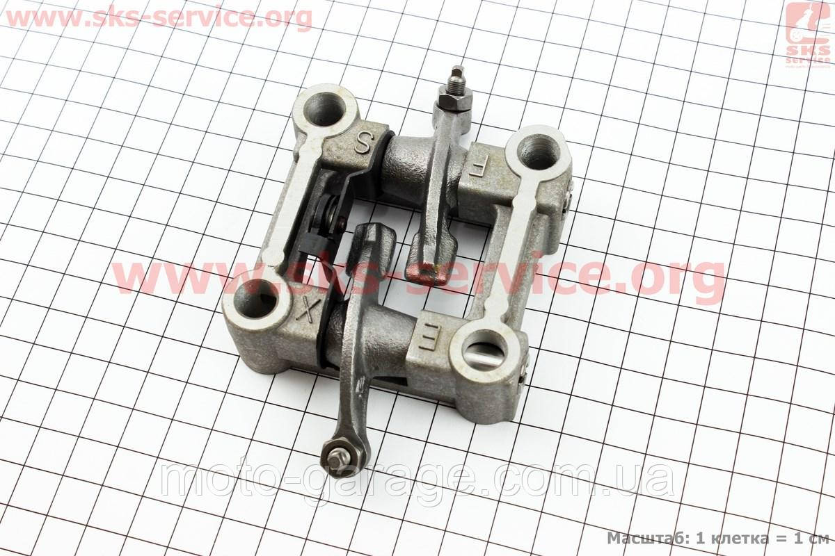 Постіль розподільного вала  з коромислами скутер GY6 125-150cc,157QMJ,152QMI, фото 1