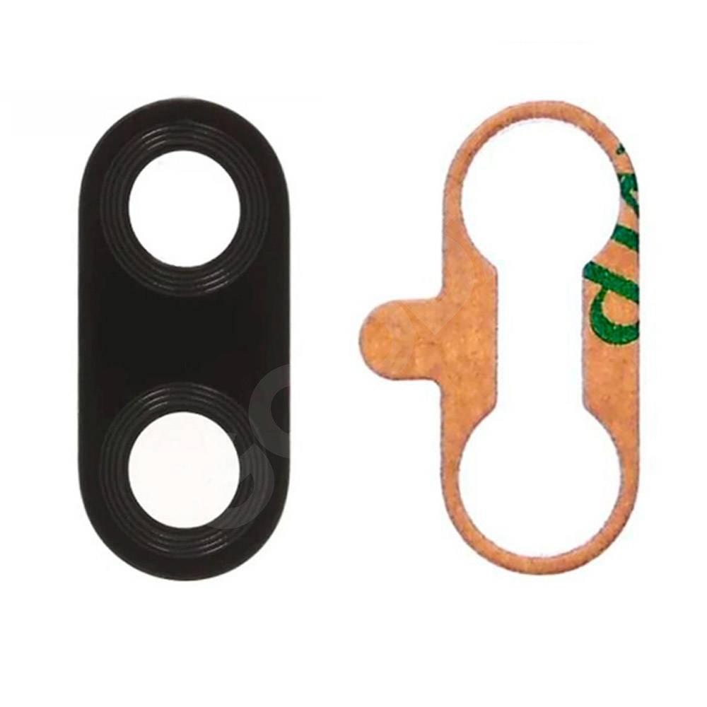 Скло камери для Huawei P Smart Plus 2018, в рамці, колір чорний, фото 1