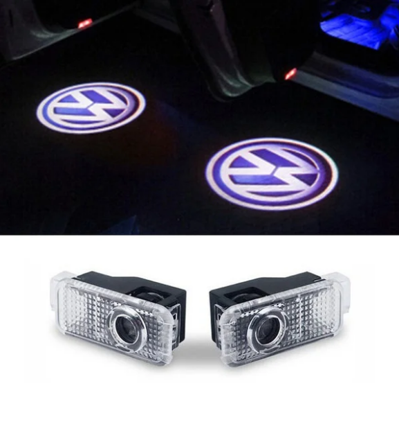 Підсвічування в двері з логотипом Volkswagen VW Passat B5/B5+ Phaeton Touareg Підсвічування дверей Фольцваген