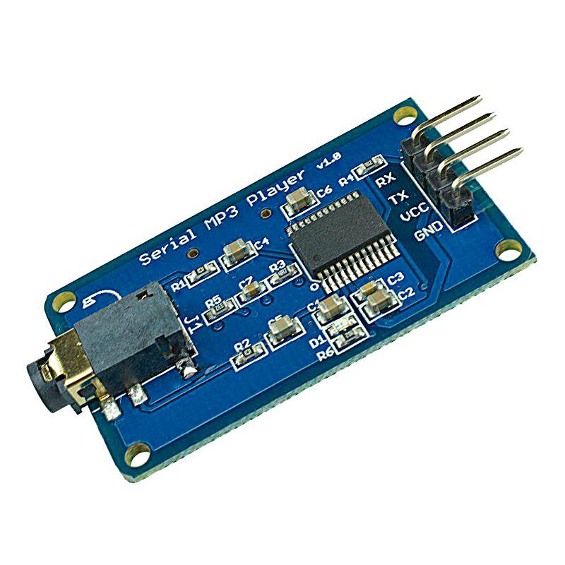 Модуль YX5300 MP3 UART плеєр для ARDUINO