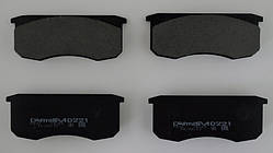 Колодка гальм. Патріот (передній диск) (вир-во Dafmi) D221SM