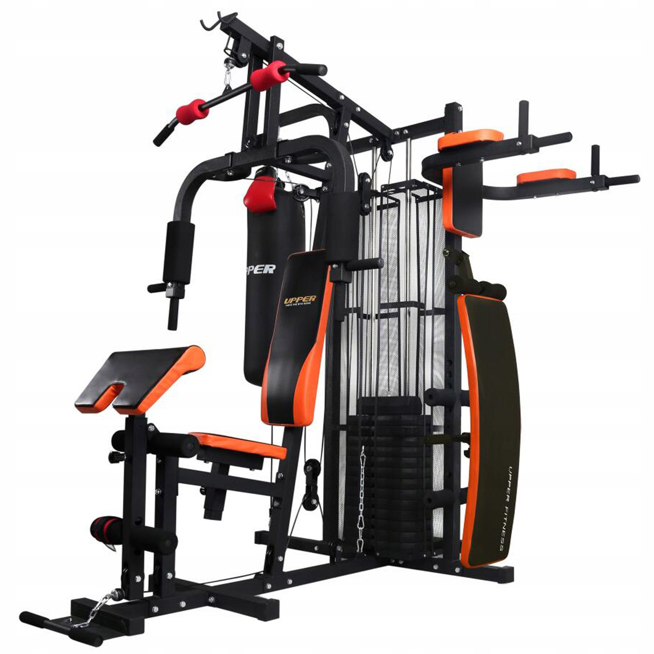 Силова станція Atlas Sport AS48 ваговий стіс 65 кг + Боксерський мішок