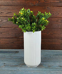 Ваза для квітів Венера біла 20,5 см кераміка