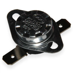 Термостат KSD301AM-80-BF2-B c кнопкою (норм. замкн.), фото 1