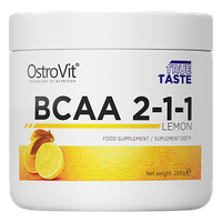 Аминокислота OstroVit BCAA 2-1-1 200 g_lemon