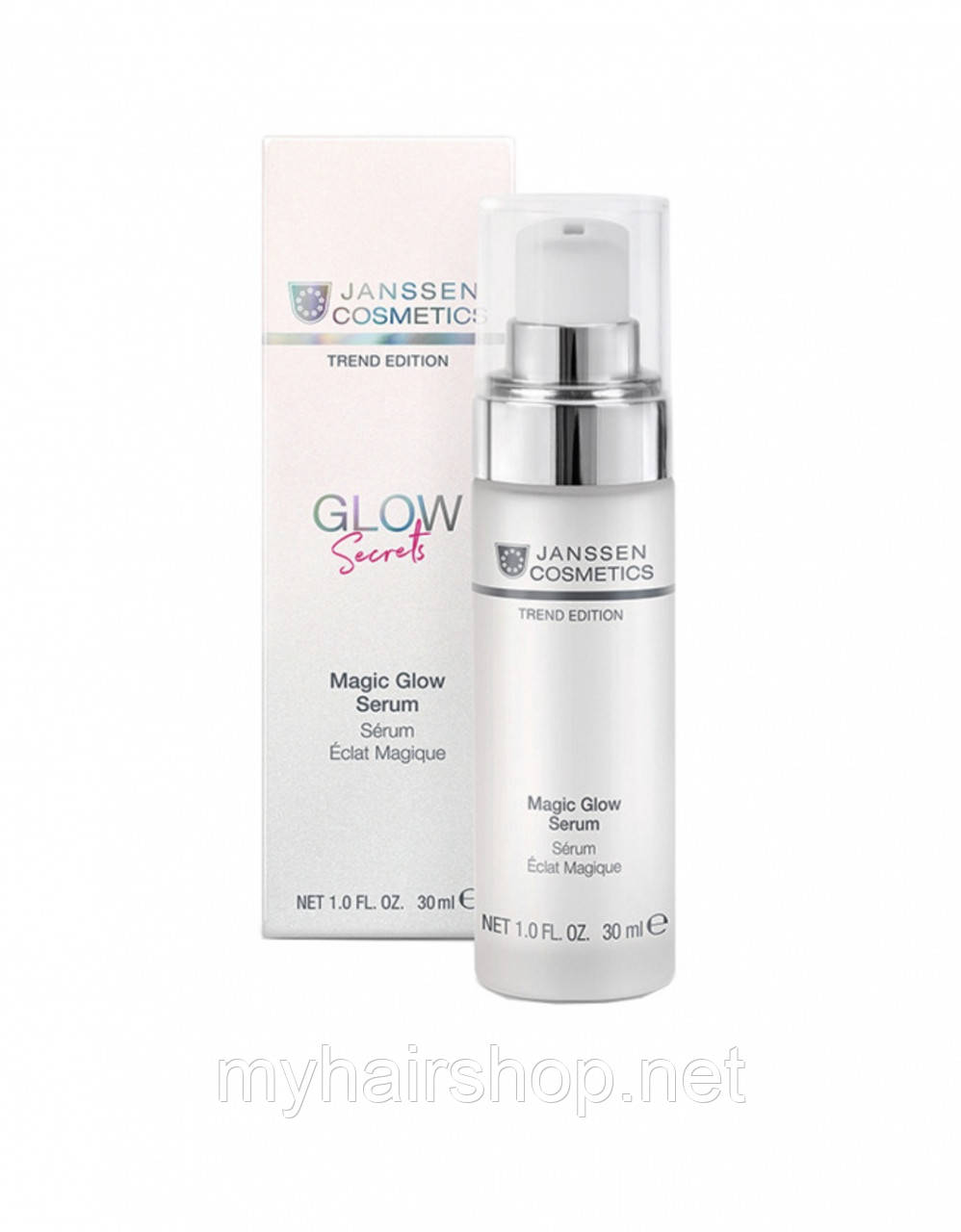 Сыворотка увлажняющая с эффектом сияния JANSSEN Magic Glow Serum 30 мл - фото 1 - id-p1546394878