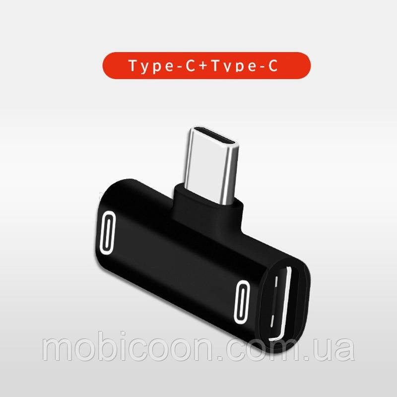 Перехідник 2в1 Type-C для MacBook