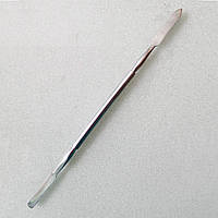 Инструмент металл для тонкой лепки, стоматологии, лопатка, нержавейка, 2-стор.