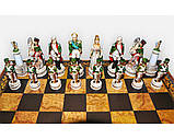 Шахові фігури "Бородинський бій" середні Nibri Scacchi SP1812, фото 3