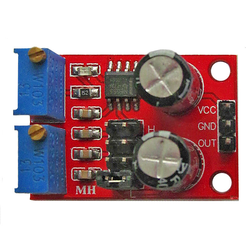 Модуль YL-107 NE555 - генератор прямокутних імпульсів з регулюванням частоти і скважності
