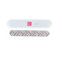 Пилочка для ногтей Ilu Nail File With Case Medium 240/240, в чехле 1 шт