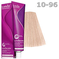 Стойкая крем-краска для волос Londa Professional Permanent Color - 10/96 - Lightest Blond Cendre Violet, 60 мл