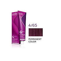 Стойкая крем-краска для волос Londa Professional Permanent Color - 4/65 - Medium Brunette Violet Red, 60 мл