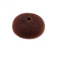 Валик для прически круглый Lussoni Hair Bun Ring Brown 90 мм коричневый 1 шт
