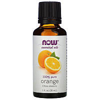 Ефірна олія апельсина NOW Foods, Essential Oils "Orange" (30 мл)