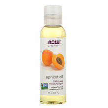 Абрикосова олія NOW Foods, Solutions "Apricot Oil" чиста (118 мл)