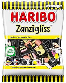 Лакричні цукерки Haribo Zanzigliss 300g