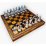 Шахові фігури "Людовик XIV" Luigi 14 середні Nibri Scaccchi SP47, фото 3