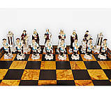 Шахові фігури "Людовик XIV" Luigi 14 середні Nibri Scaccchi SP47, фото 2