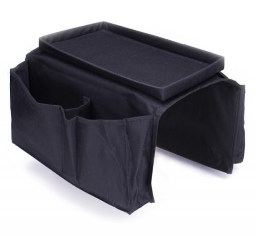 Органайзер на подлокотник дивана Arm rest organizer на 6 карманов со столешницей - фото 2 - id-p1546432652