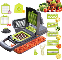 Овощерезка-измельчитель Veggie Slicer 14 в 1, ситечко для яиц и нож для очистки овощей KA-808