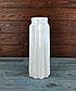Ваза для квітів Грань №3 біла 27,5 см кераміка, фото 3