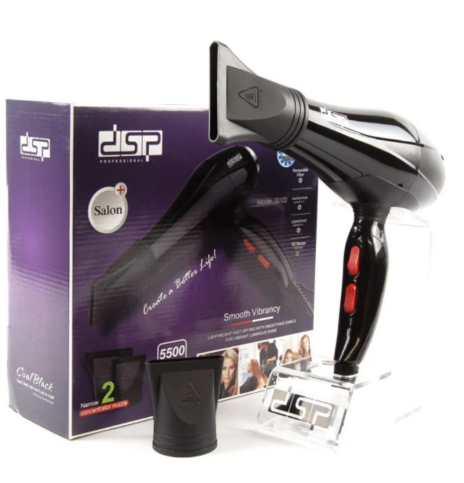 Фен для волос Hair Dryer 1600W DSP - фото 3 - id-p1546432925