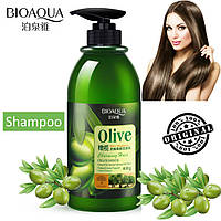 Шампунь для волос с оливковым маслом восстанавливающий BIOAQUA Olive Shampoo 400 мл