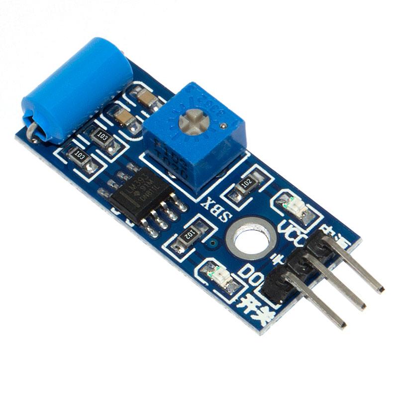 Модуль SW-420 датчик вібрації нормально-замкнутий