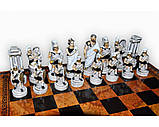 Шахові фігури "Троянська Бітва" малі Nigri Sccchi SP69, фото 3