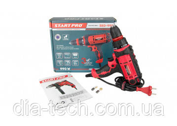 CЕТЕВОЙ ШУРУПОВЕРТ START PRO SED-990