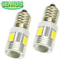 Лампа LED E10 W5W 194 BA9S 5630 12 V 6 SMD Лампочка (Білий Холодний)