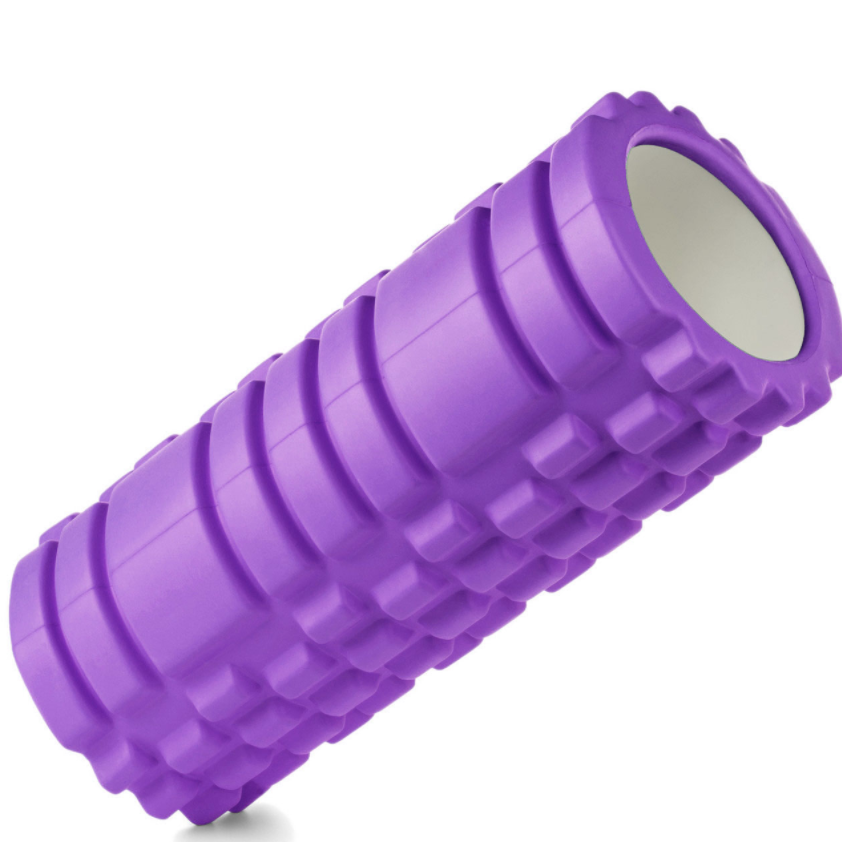 Масажний роллер Foam Roller Фіолетовий