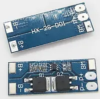 Модуль BMS 2S 8A 7.4V Контролер Li-Ion Заряджання Розряджання Плата Захисту