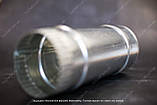 Труба водостічна Ø100 мм з оцинкованої сталі товщиною 0.5 мм, довжина 1250 мм, фото 3