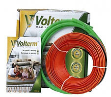 Нагрівальний кабель Volterm HR18 7,5 м 140 Вт (1 м2), тепла під плитку/стібка Волтерм, Вольтерм кабельний