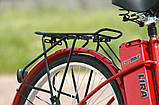 Електровелосипед SKYBIKE LIRA (350W-36V) Червоний, фото 10