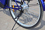 Електровелосипед SKYBIKE LIRA (350W-36V) Синій, фото 10
